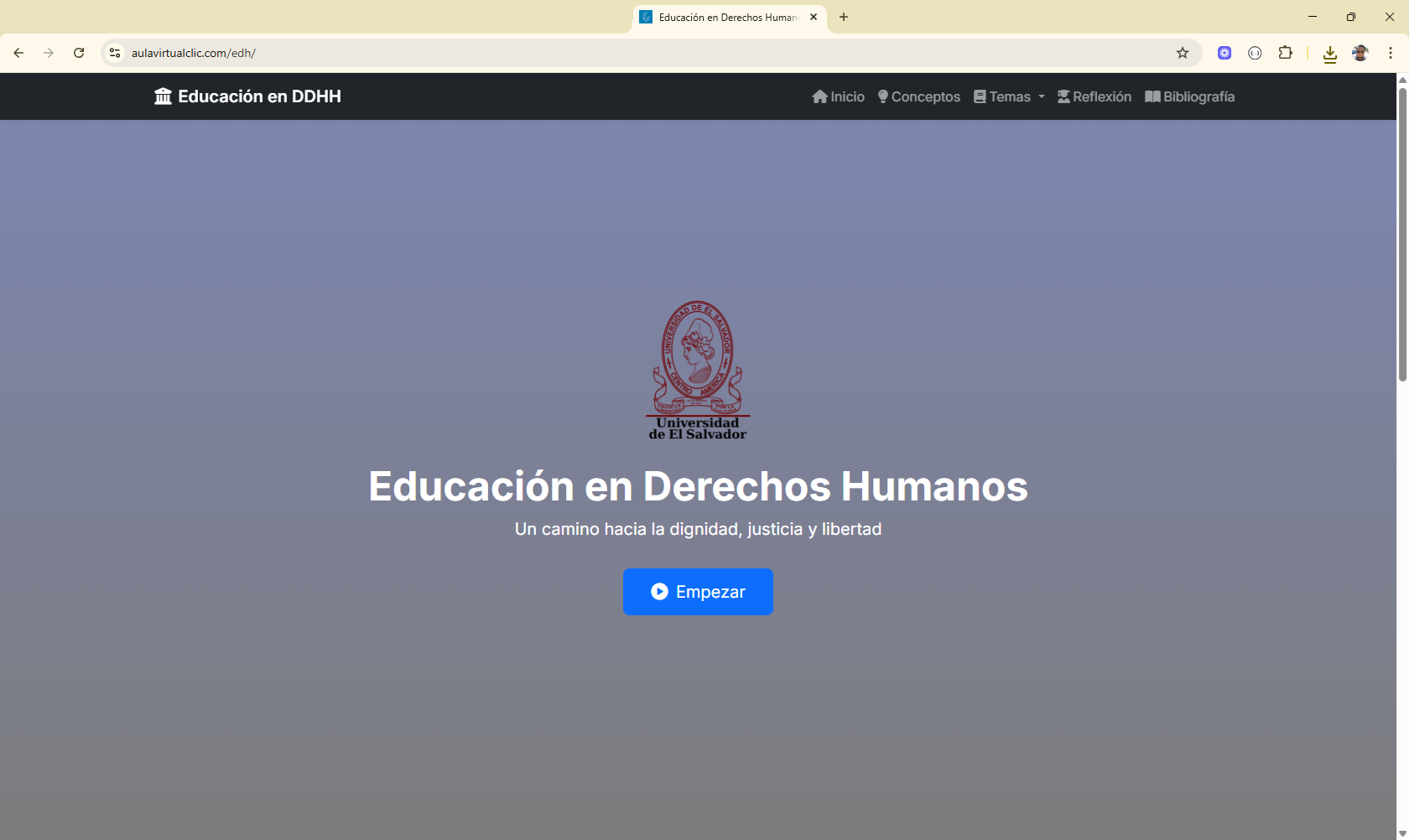 Educación en Derechos Humanos